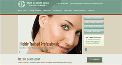 Desktop Screenshot of drgodat.com